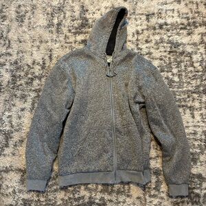 Seven apparel Gray Zip-Up Hoodie mens size XXL